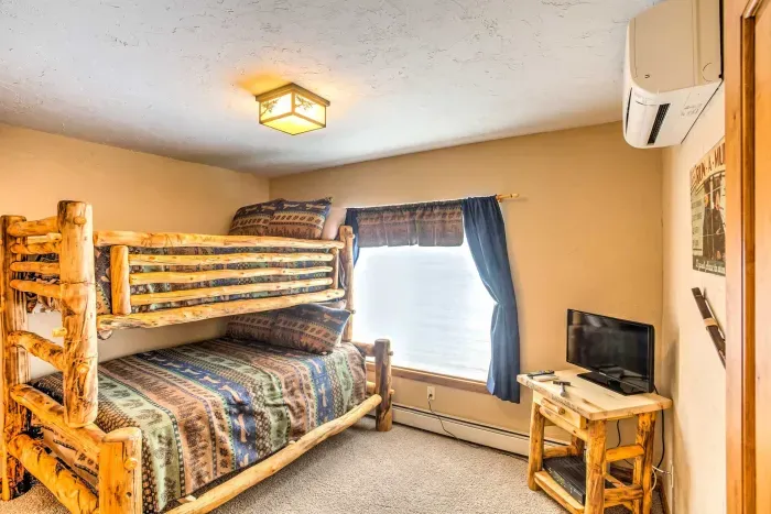 A perfect sleep haven with ample beds for the whole group.