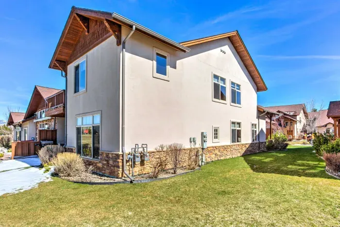 A lovely space to return to after a day of exploring the area.