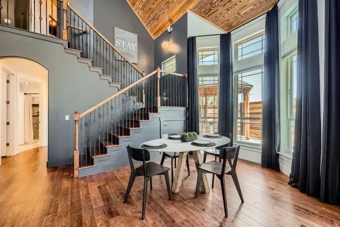 Enjoy a meal in a beautifully designed dining room that feels like home.