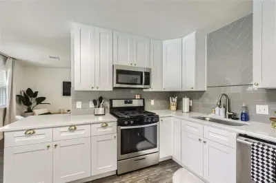 Cook up your favorite meals in a kitchen stocked with all the essentials.