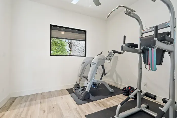 Cardio, strength, and convenience in one room.