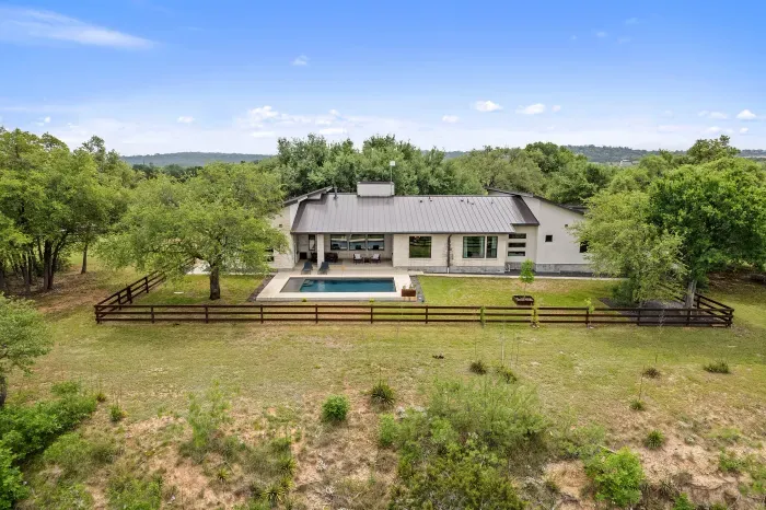 Stylish retreat surrounded by rolling hills and endless greenery.