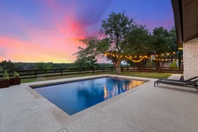 Your private paradise under painted skies.