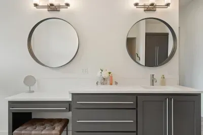 Bright and stylish ensuite bathroom designed for comfort.