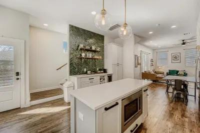 Spacious layout ideal for cooking and entertaining.