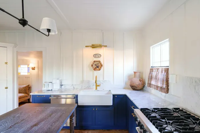 Kitchen details with historic character.