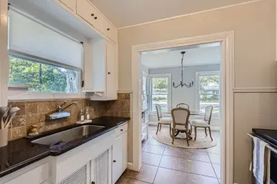Fully equipped kitchen with everything you need—just bring your groceries and creativity!