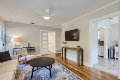 A living room designed for relaxation, comfort, and connection.