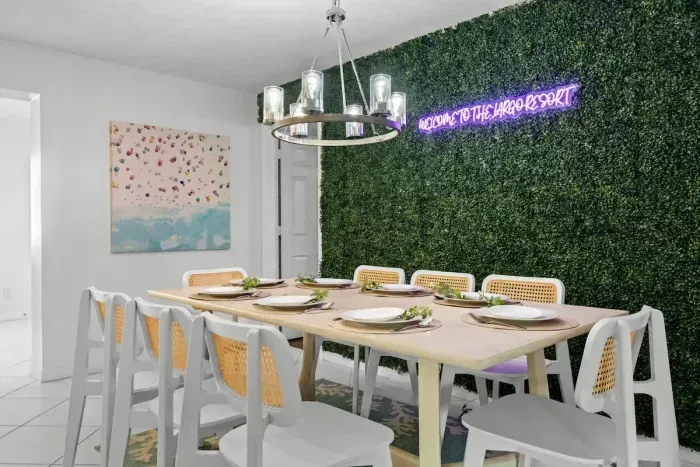 2 A thoughtfully designed dining area, ideal for family meals or celebrations.