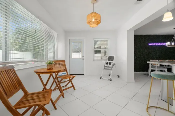 Minimalist design with modern conveniences makes this kitchen a joy to cook in.