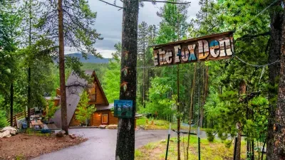 Your cozy retreat tucked away in the woods.