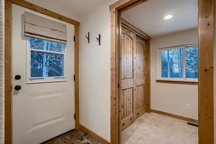 Deck access just off the bedroom