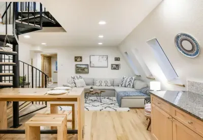 Step into a spacious and updated interior, featuring modern finishes, open living areas, and thoughtful design. Perfectly blending comfort and style for your ideal getaway.