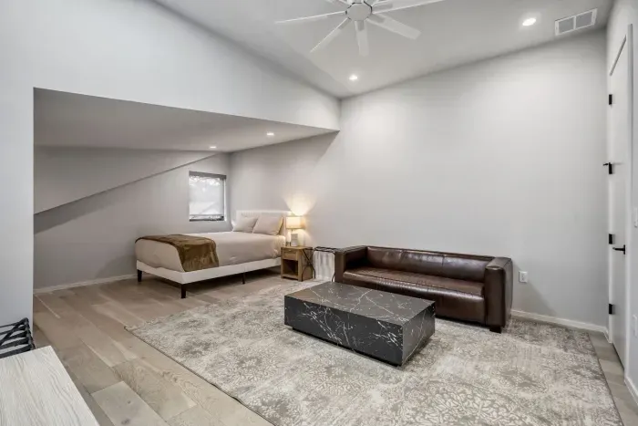 Thoughtfully designed layout offering comfort, light, and separation of space.