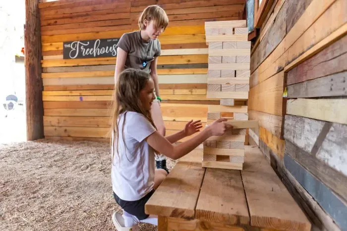 Giant jenga...