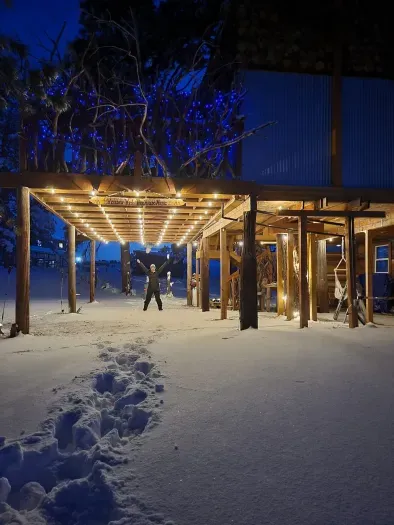 Winter at Treehouse Magic is truly magical!!