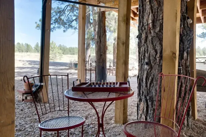 Chess in the game room