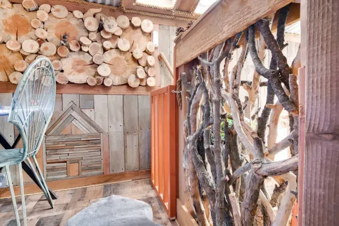 The resident mouse house