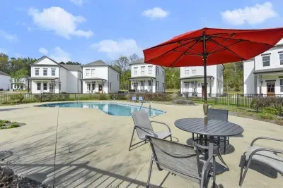 The Lagoon Pool is just steps away from your front door!