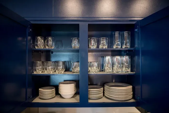 Glassware & flatware for all – check!