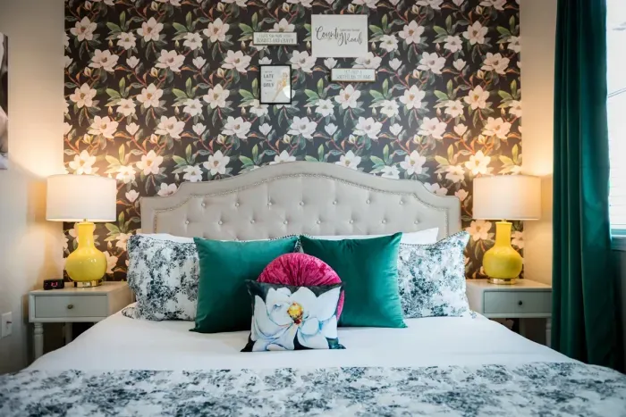Bedroom 4: You’ll be sure to rest soundly in the luxurious Sweet Magnolia Room.