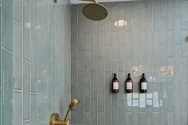 Spa-like showers with designer tile and luxury finishes. A little everyday indulgence.