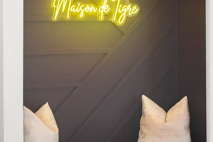 A unique, Instagram-worthy spot inside the home.