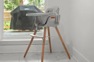 High chair available for your little one’s comfort and convenience.