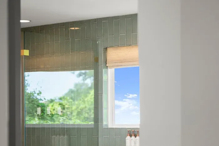 Enjoy the spa-like feel of the spacious primary bathroom.