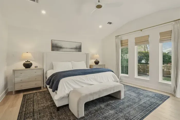 Wake up to natural light and peaceful views 🌿 This serene retreat was designed for slow mornings and restful nights.