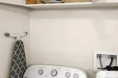 Iron and ironing board at your service.