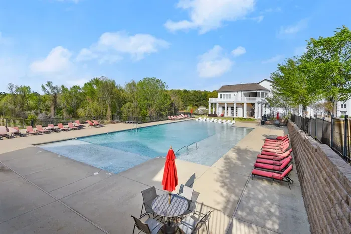 The large clubhouse pool is available for use at the front of the neighborhood!