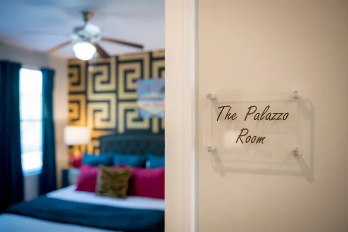 Bedroom 3 The Palazzo Room: An exquisite and opulent sanctuary, offering grandeur and elegance