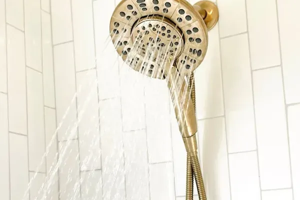 Removable hand held shower head