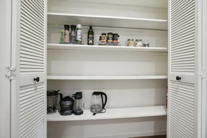 A variety of spices, seasoning and cooking oil are provided for your convenience.