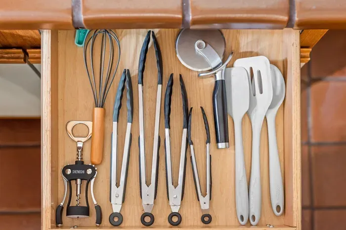 Immerse yourself in the culinary delights of this home's kitchen.