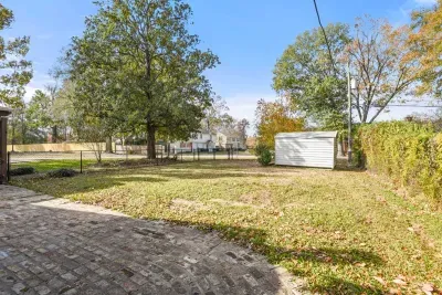 Relish in the expansive, fenced backyard of this home, providing a secure and spacious retreat for outdoor enjoyment.