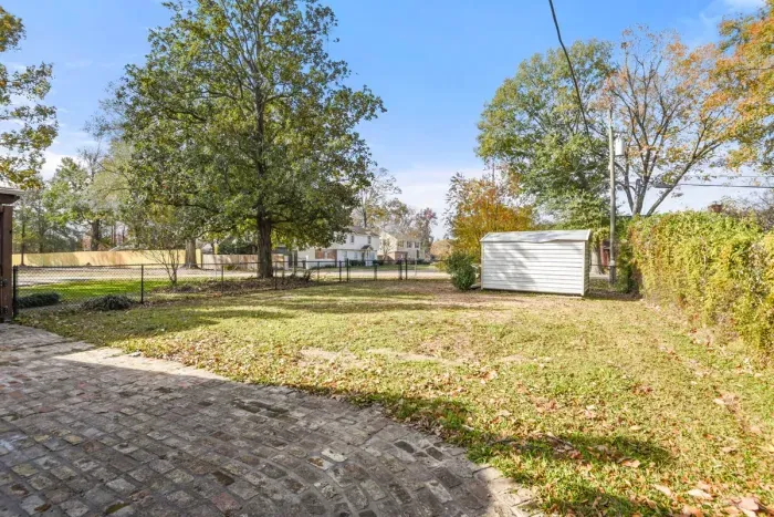 Relish in the expansive, fenced backyard of this home, providing a secure and spacious retreat for outdoor enjoyment.