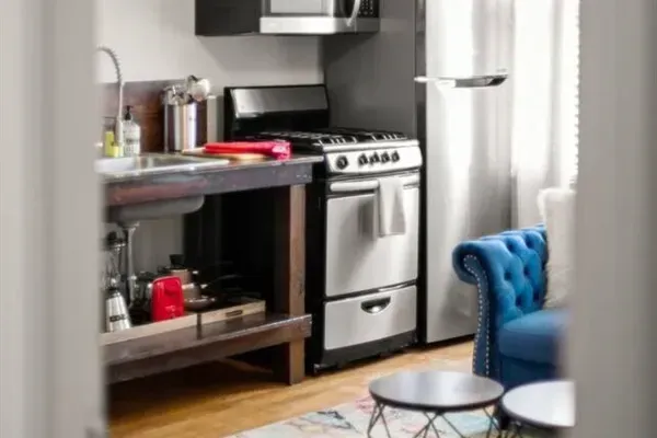 Enjoy cooking in the kitchen.