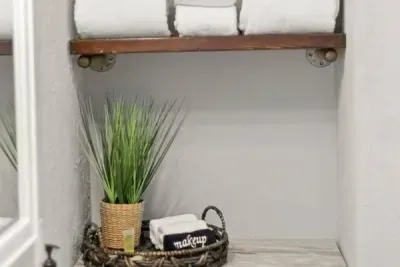 Clean Towels to use after a refreshing bath!