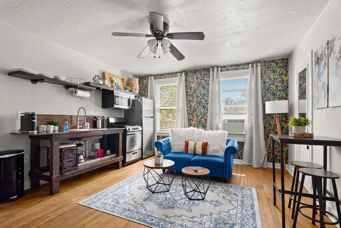 Enjoy a wonder place to relax and hangout while watching TV in the Living Room.