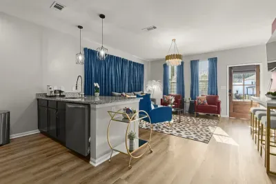 Discover our expansive and pristine kitchen