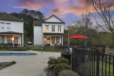 Experience a slice of paradise at this stunning five-bedroom home in Oxford, MS, where the poolside oasis and lavish amenities await, offering the perfect setting for an unforgettable getaway.