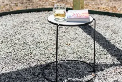 How else are you going hold your wine as you climb into the hammock?
