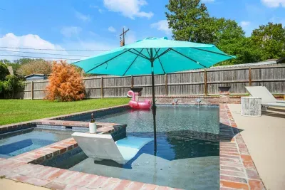 Enjoy laying out and relaxing in the resort style pool.