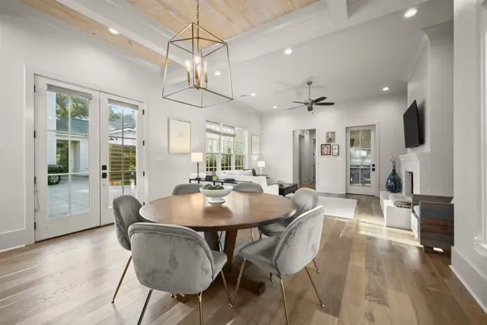 Enjoy the natural light coming through all of the windows that line the living room