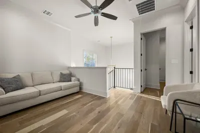 Upstairs hangout area to play board games