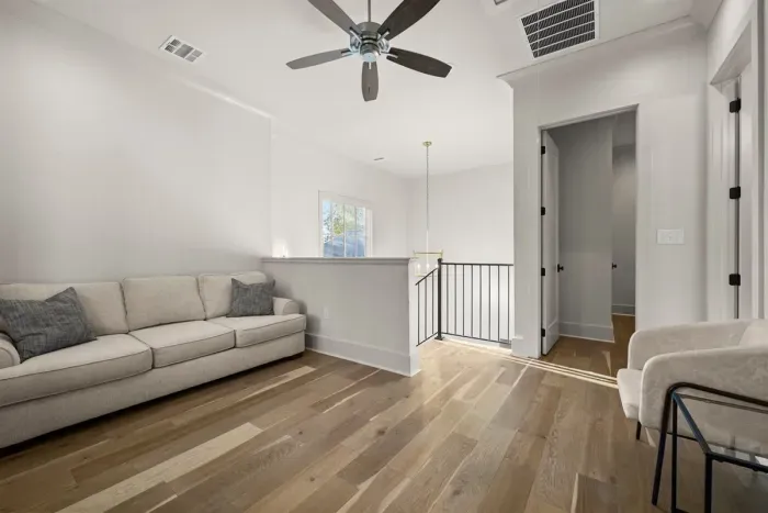 Upstairs hangout area to play board games