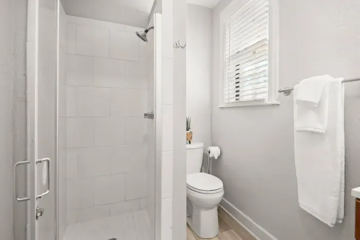 Your clean, newly renovated bathroom