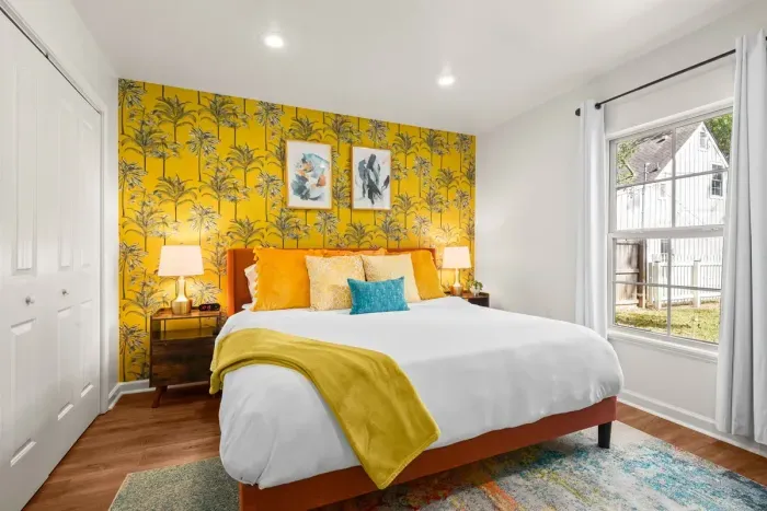 King size bed for the best comfort.